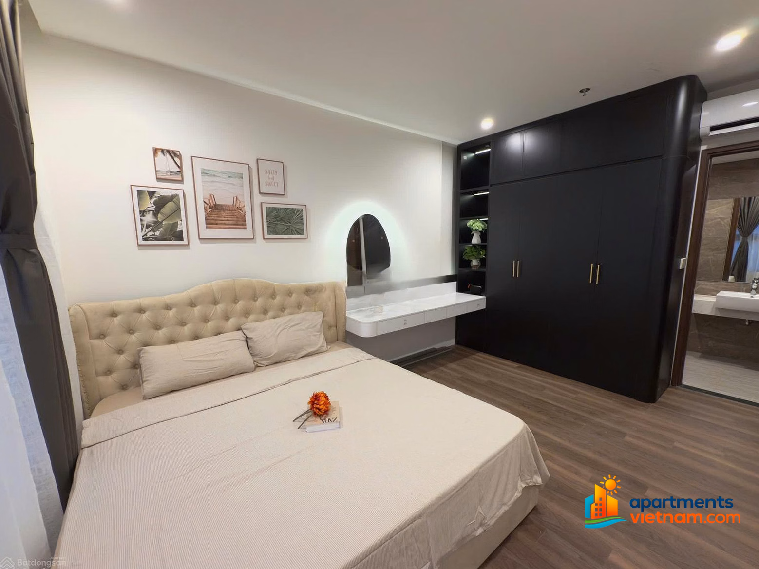 3-bedroom apartment for rent in Zurich3 Vinhomes Ocean Park Gia Lam, high floor, cool view, convenient for car parking
