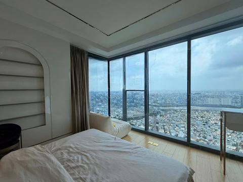 Nam Minh Land apartment for rent in Sunwah Pearl, 3 bedrooms, WH.xx.01, full glass + high-class furniture