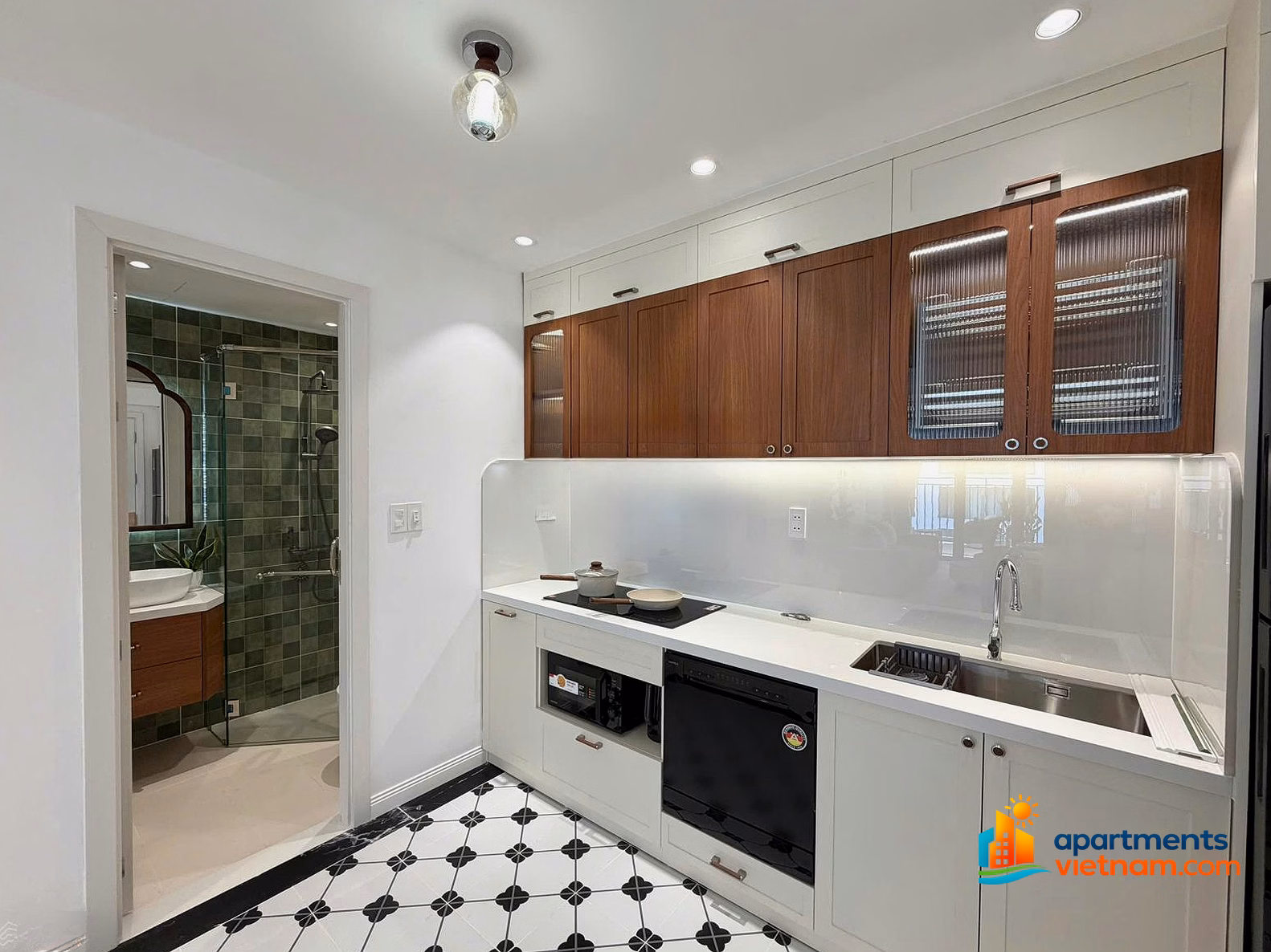 APARTMENT FOR SALE 3514 2BR STREET VIEW, MOUNTAIN VIEW OC3 MUONG THANH VIEN TRIEU - 65m² - NEW INTERIOR