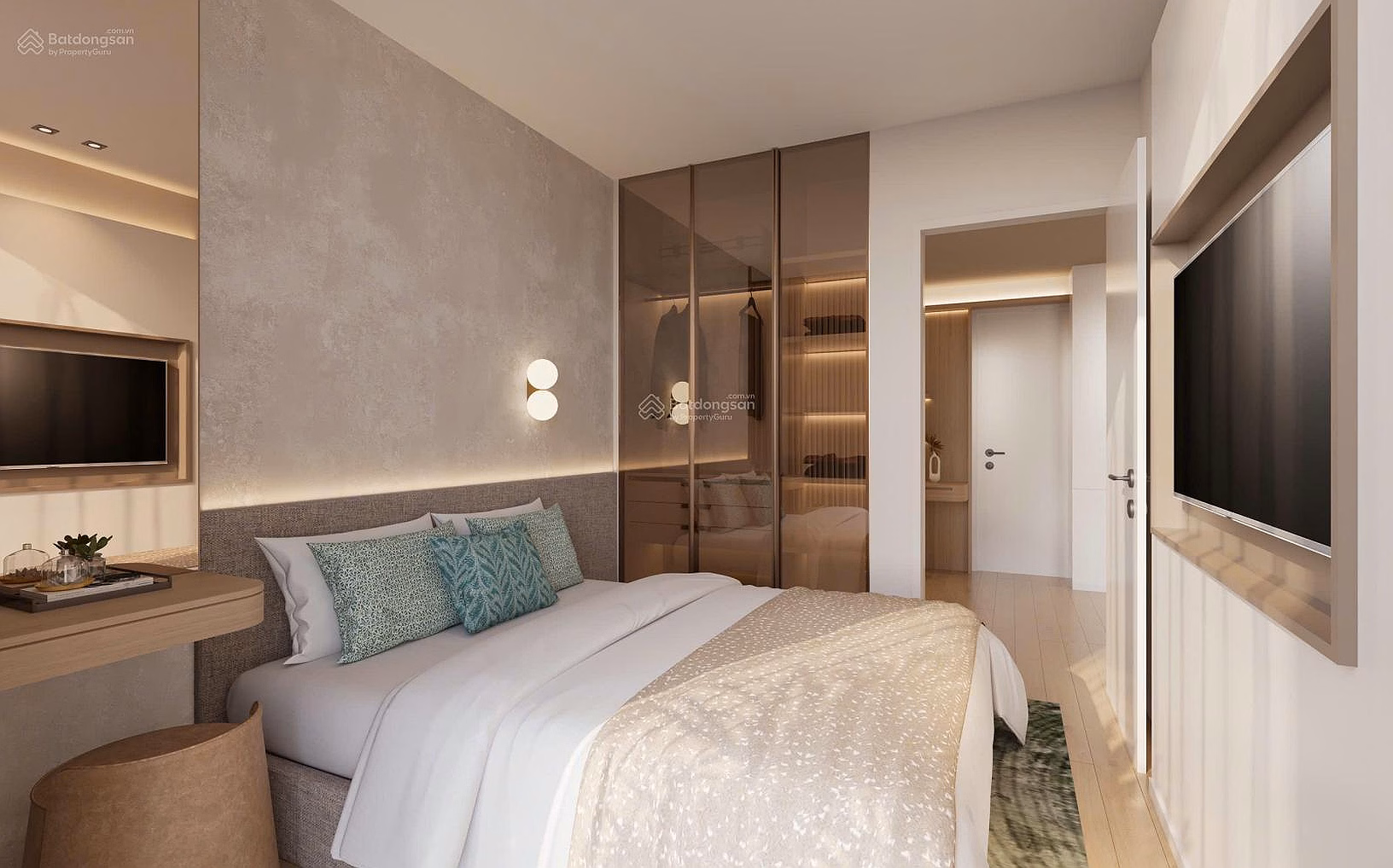 Quick sale of 3-bedroom apartment Meypearl Phu Quoc. Direct view of Bai Truong beach, watching the most beautiful sunset in Vietnam