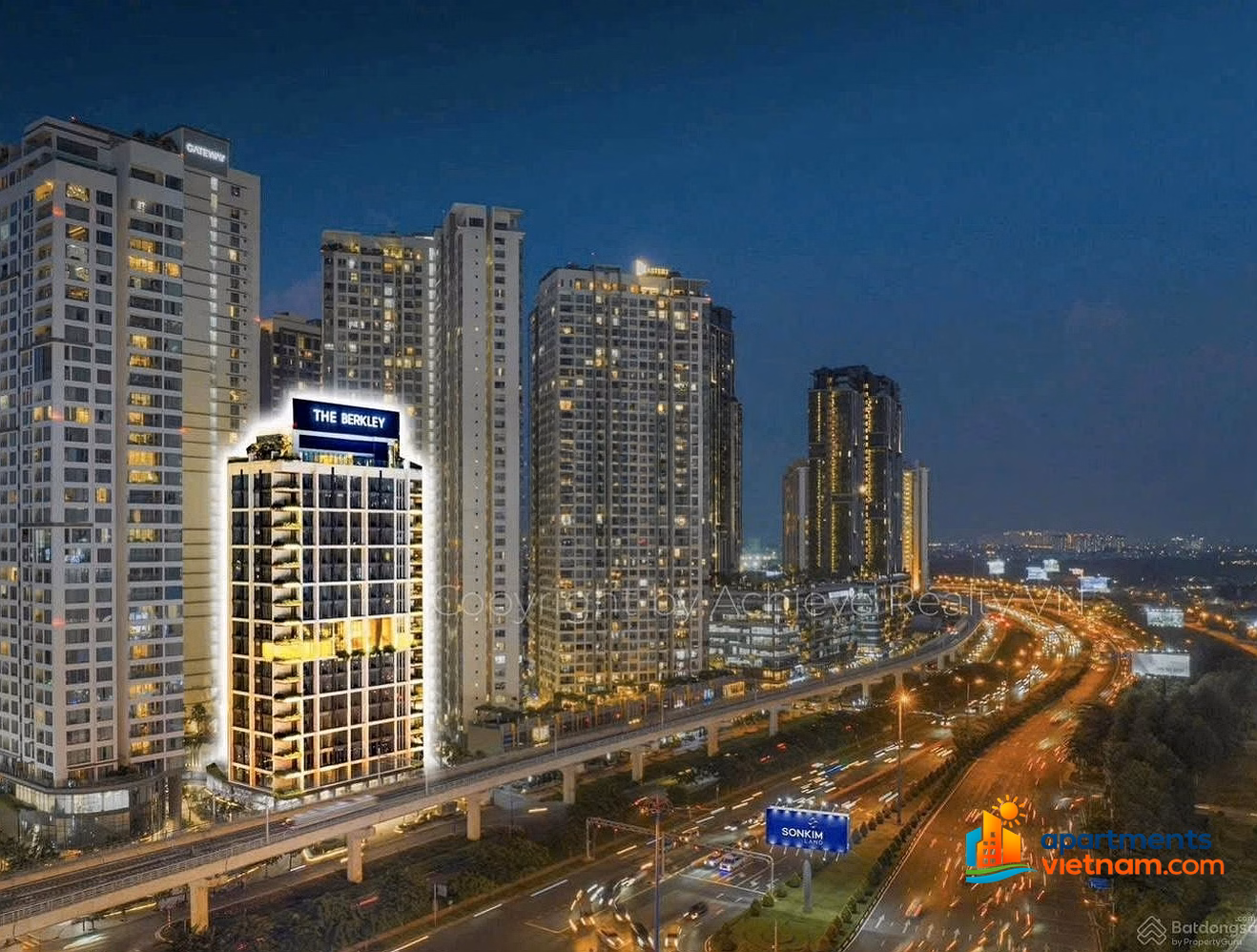 Buy from investor and receive incentives, The Berkley Thao Dien, 2 bedrooms, 141.7 m², price 21.3 billion, high profit rate