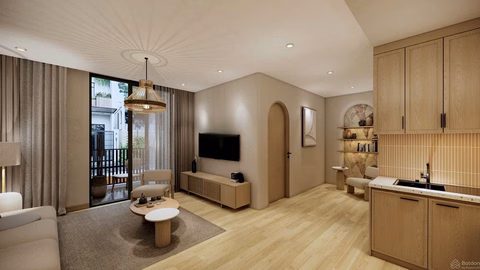 Sun Cosmo Residence for rent, high floor with sea view, 1 bedroom+, price only 26 million