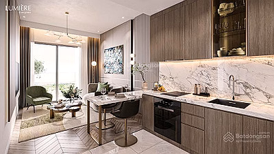 1-bedroom apartment for rent, building A3 - Lumiere Evergreen - Original to full furniture - 9-13 million/month