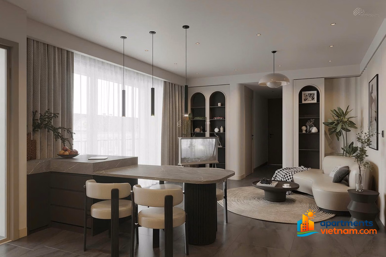 Luxury The Panoma 1 3-bedroom apartment for rent