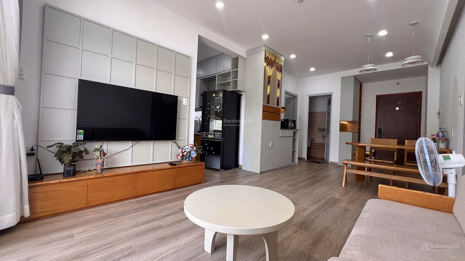 Apartment for rent 2 bedrooms, 65m2 in Area B1 Hoang Quan Apartment, North Nha Trang