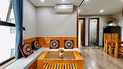HUD Building Nha Trang apartment for rent, 2 bedrooms fully furnished, cool 15th floor