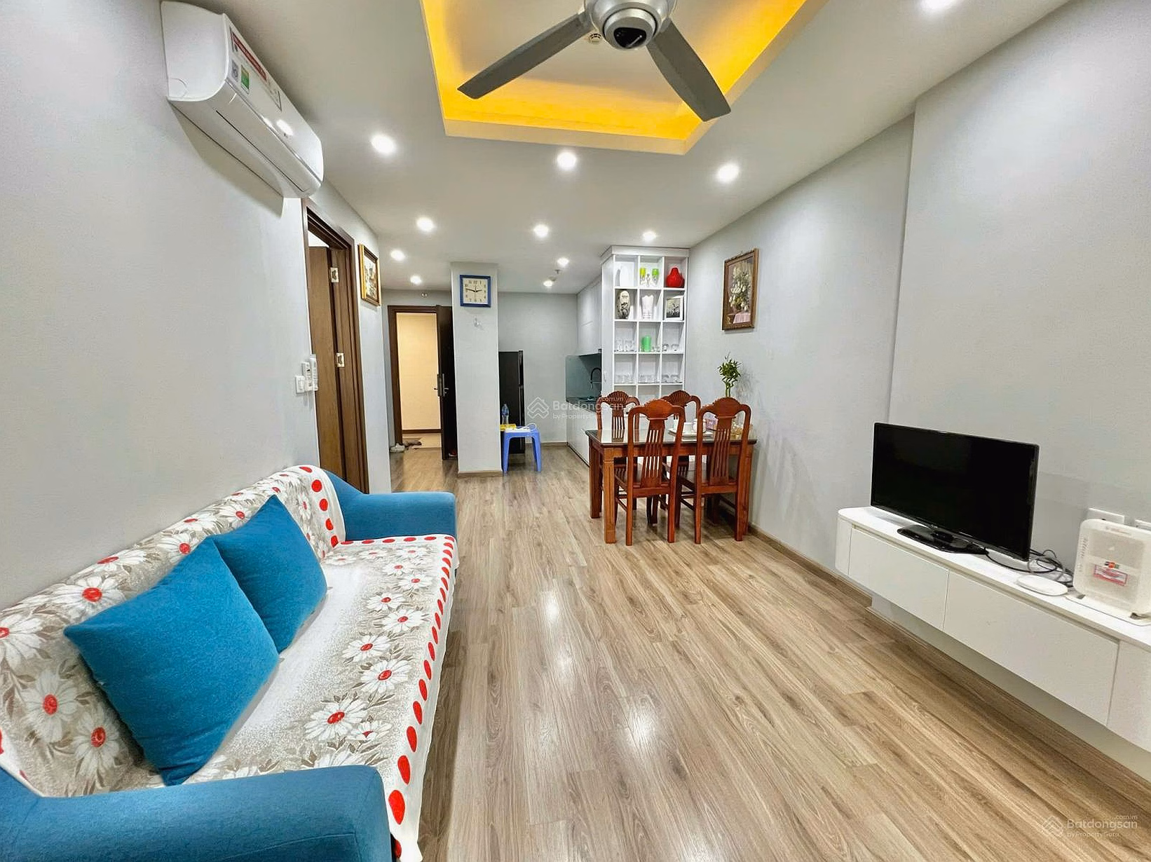 HUD Building Nha Trang apartment for rent, 2 bedrooms fully furnished, cool 15th floor