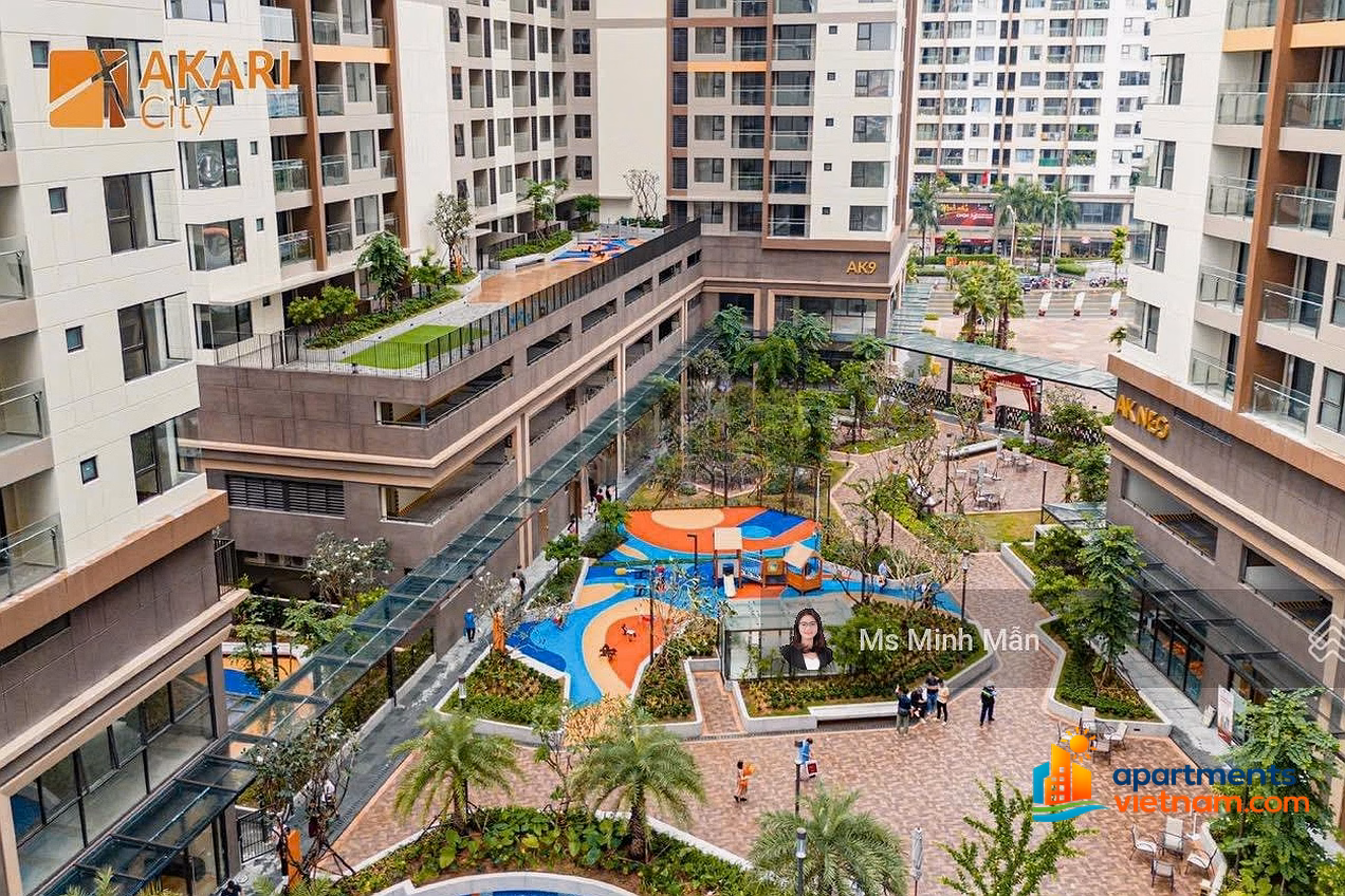 Akari City apartment for sale, 2 bedrooms 61m2, separate pink book, buy and rent right away in Binh Tan