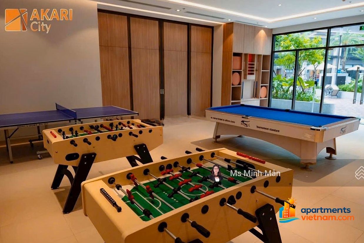 Owner sells Akari City apartment, 2-bedroom apartment of 61m2 with pink book, 20% down payment and immediate housing