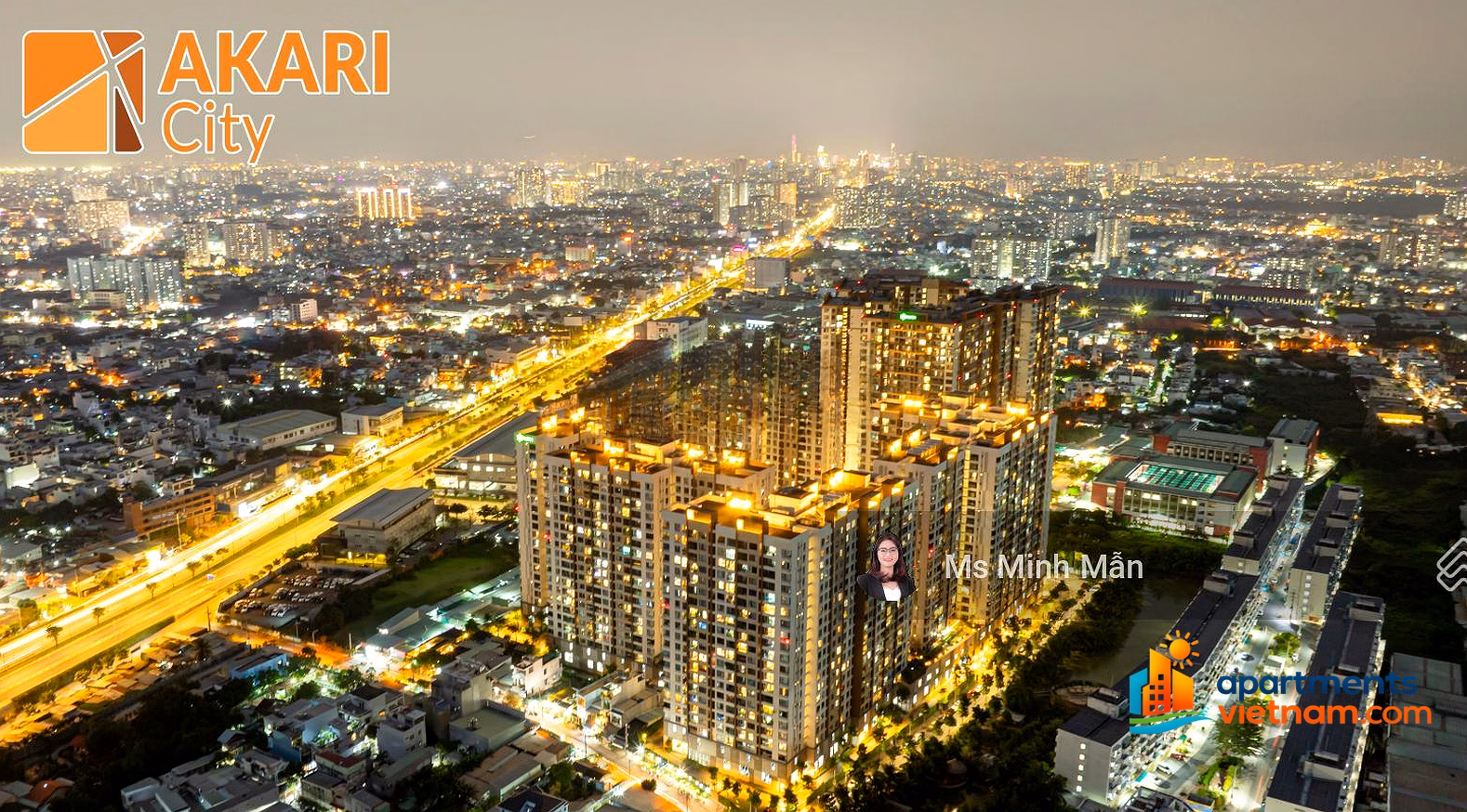 Selling Akari Nam Long Vo Van Kiet apartment, receiving investors to rent immediately, separate pink book