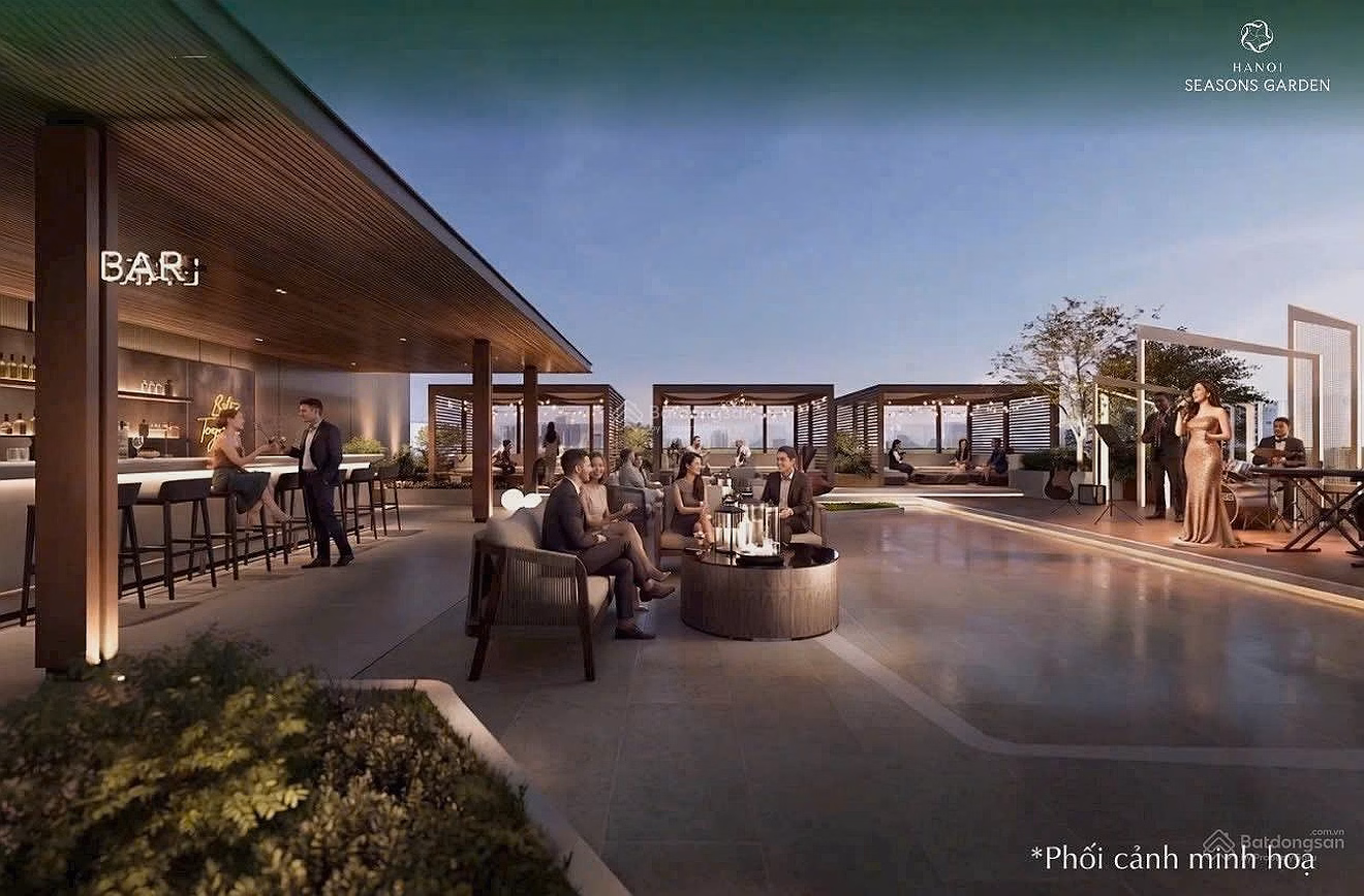 Updated VIP fund 2N, 3N, 4N HaNoi Seasons Garden, upscale living space for elites