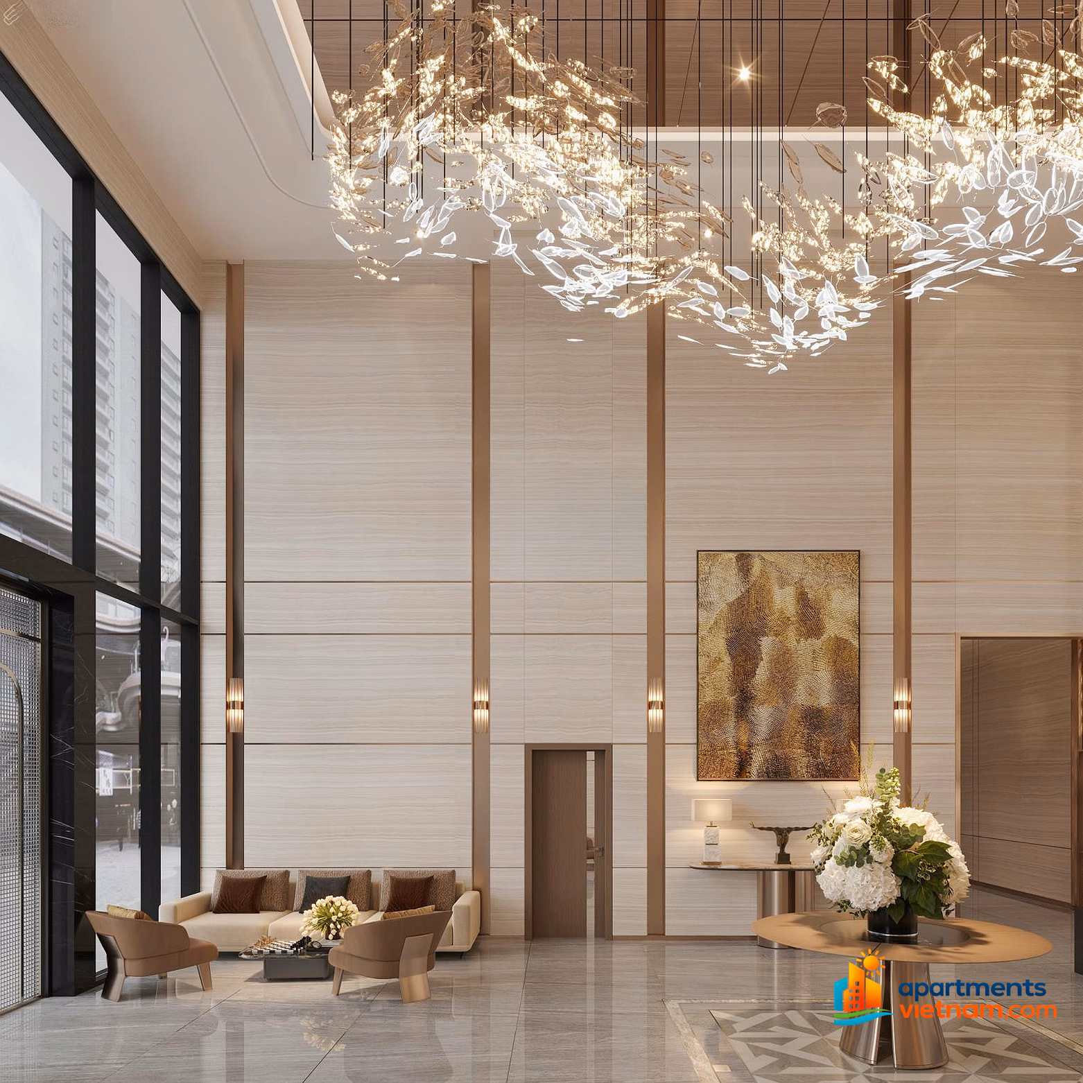 The owner needs to sell urgently to cut losses on 2-bedroom and 3-bedroom apartments at The Queen 360 Giai Phong project