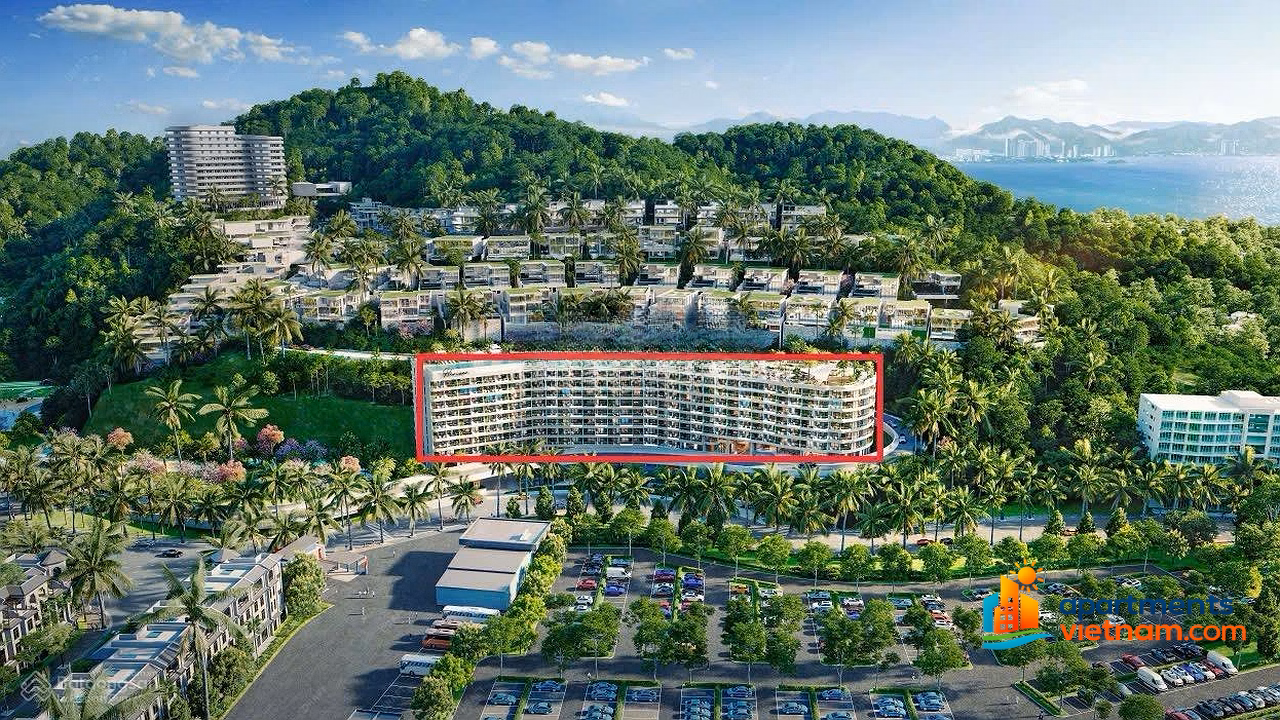 Sea view apartment from 3 billion, 44m2, stunningly beautiful in Tran Phu, Nha Trang