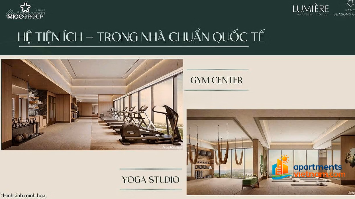 Ms. Trang updated the full budget of Lumier Hanoi Season Garden apartment line 1-2-3-4 bedrooms