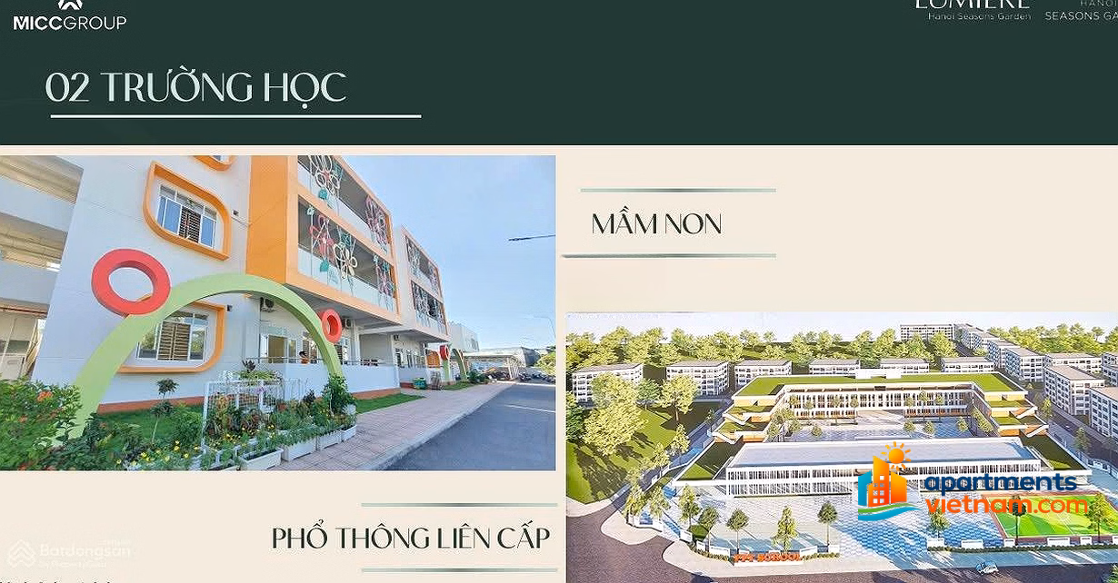 Ms. Trang updated the full budget of Lumier Hanoi Season Garden apartment line 1-2-3-4 bedrooms