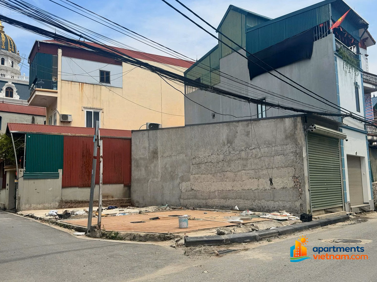 Land for rent in beautiful location in Hai Boi Dong Anh, Hanoi