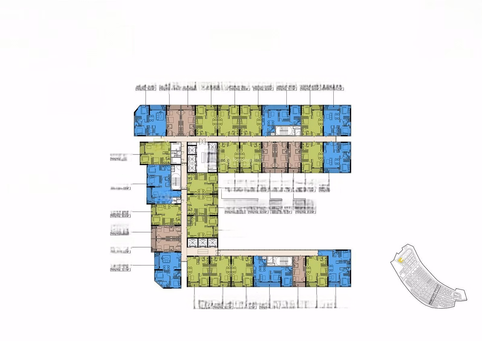 Only 2.75 billion owns a Studio apartment with fireworks view Onsen3 with usable area of ​​34.4m2***