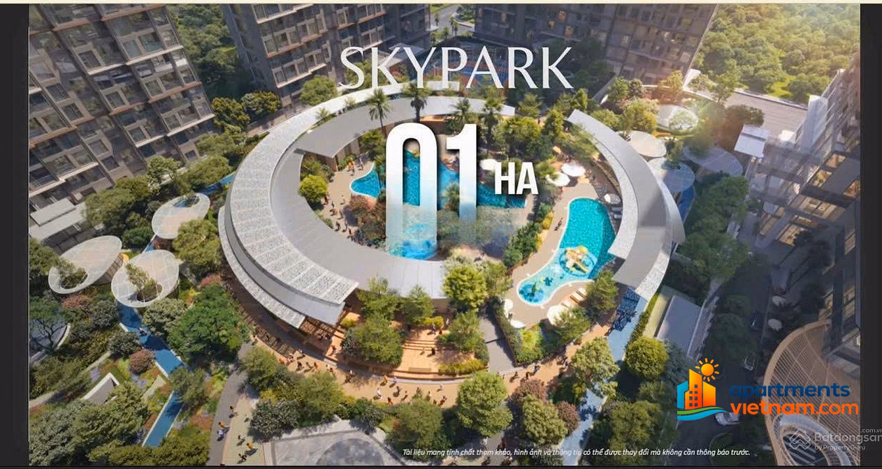 Imperia Sky Park 2 rare apartments priced from 4 billion, VIP experience