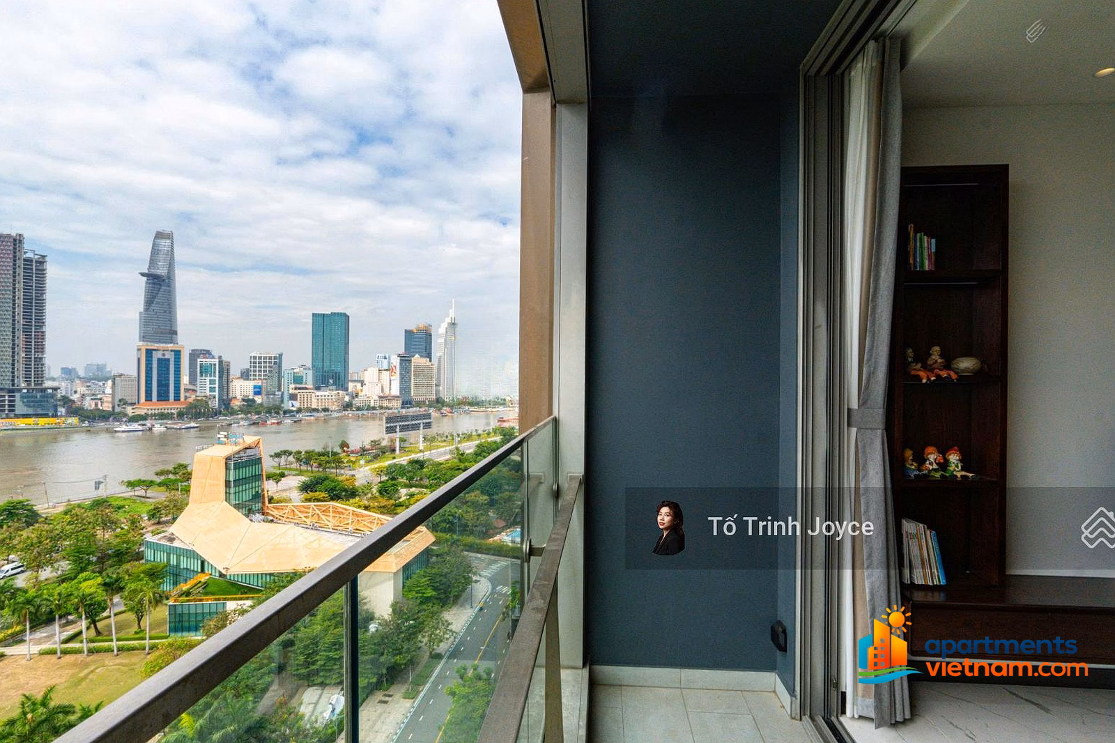 [Hot] Empire City 2 bedroom for sale - Corner apartment | View of fireworks on SG River, Bitexco District 1 | Full interior