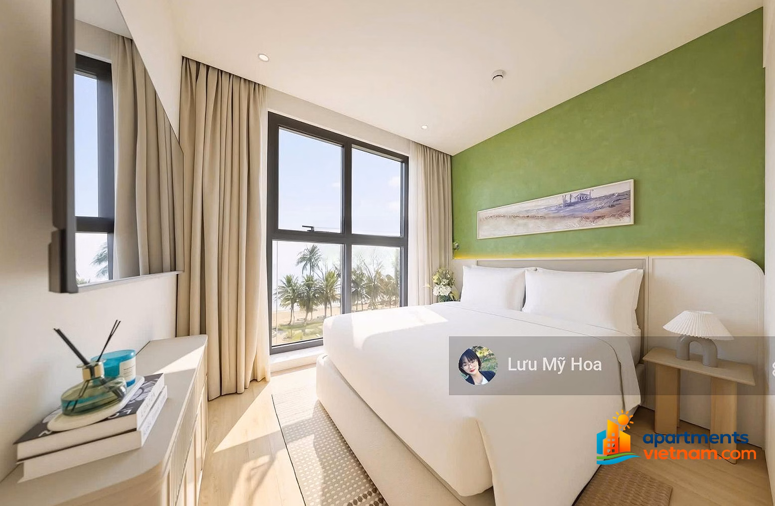 Exclusive 1-bedroom apartment + inside Onsen 3 building, progress payment of 3,075 billion, selling at original price to Investor, Dong Am