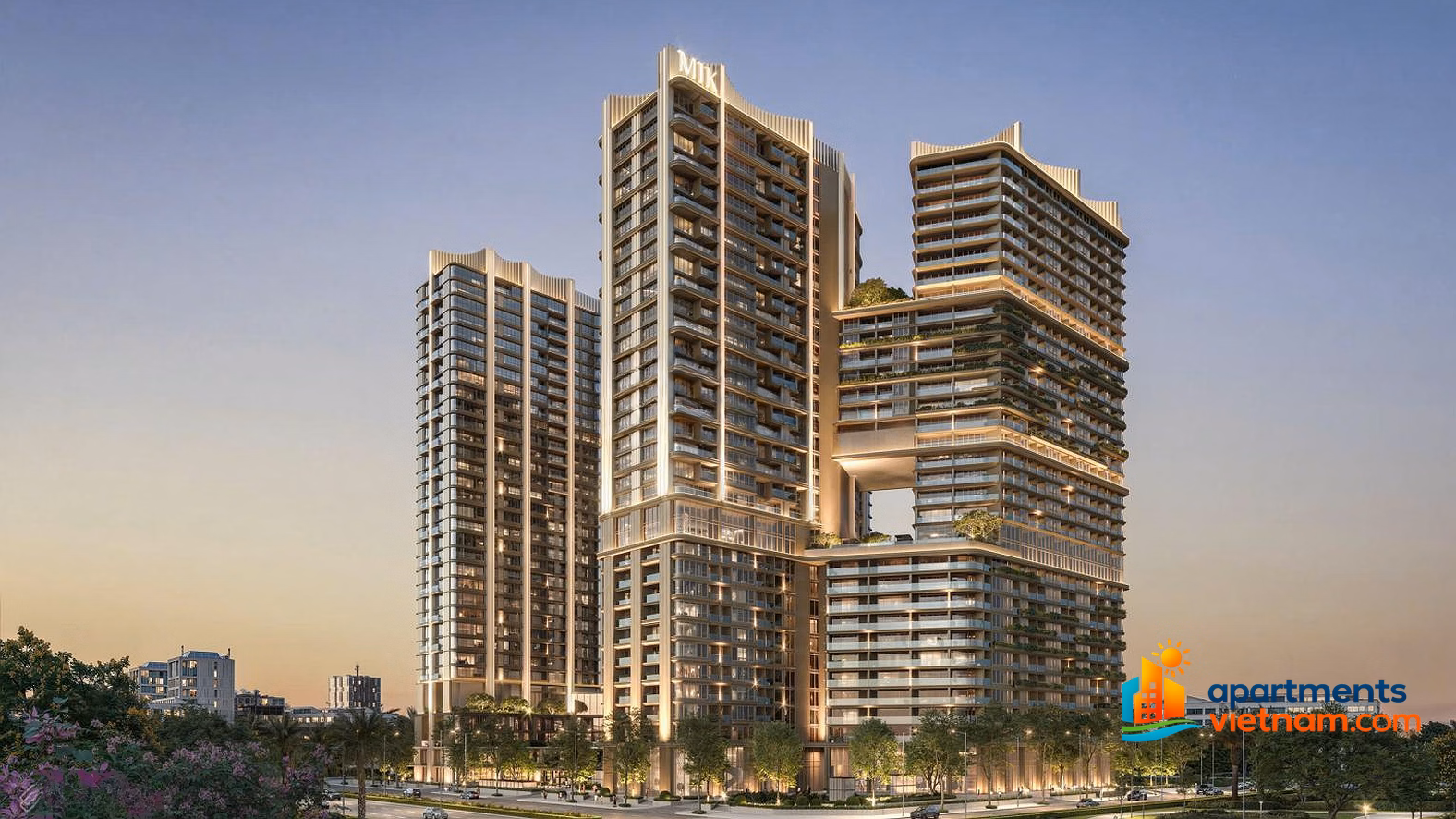 Open for sale apartment opposite Ngoc Thuy Park - There is a private elevator for each apartment