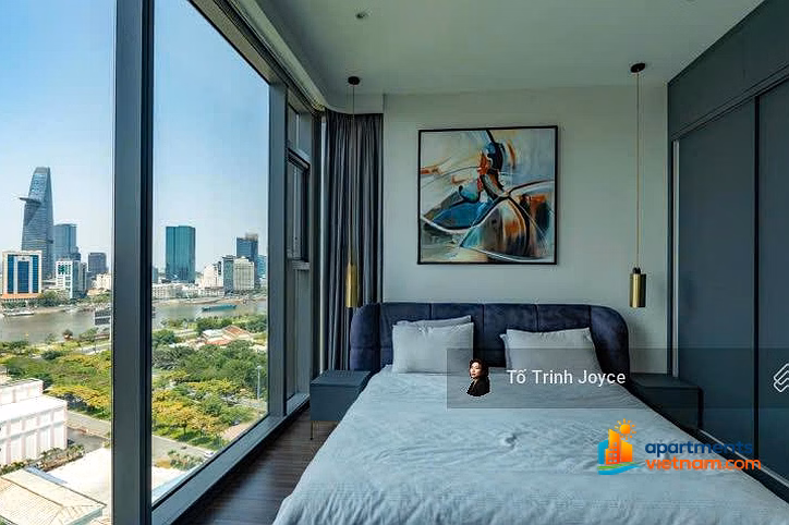 Empire City 3 bedrooms for sale - Corner apartment - Direct view of SG River District 1, High floor, Fully furnished, very beautiful