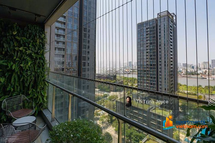 Empire City 3 bedrooms for sale - Corner apartment - Direct view of SG River District 1, High floor, Fully furnished, very beautiful