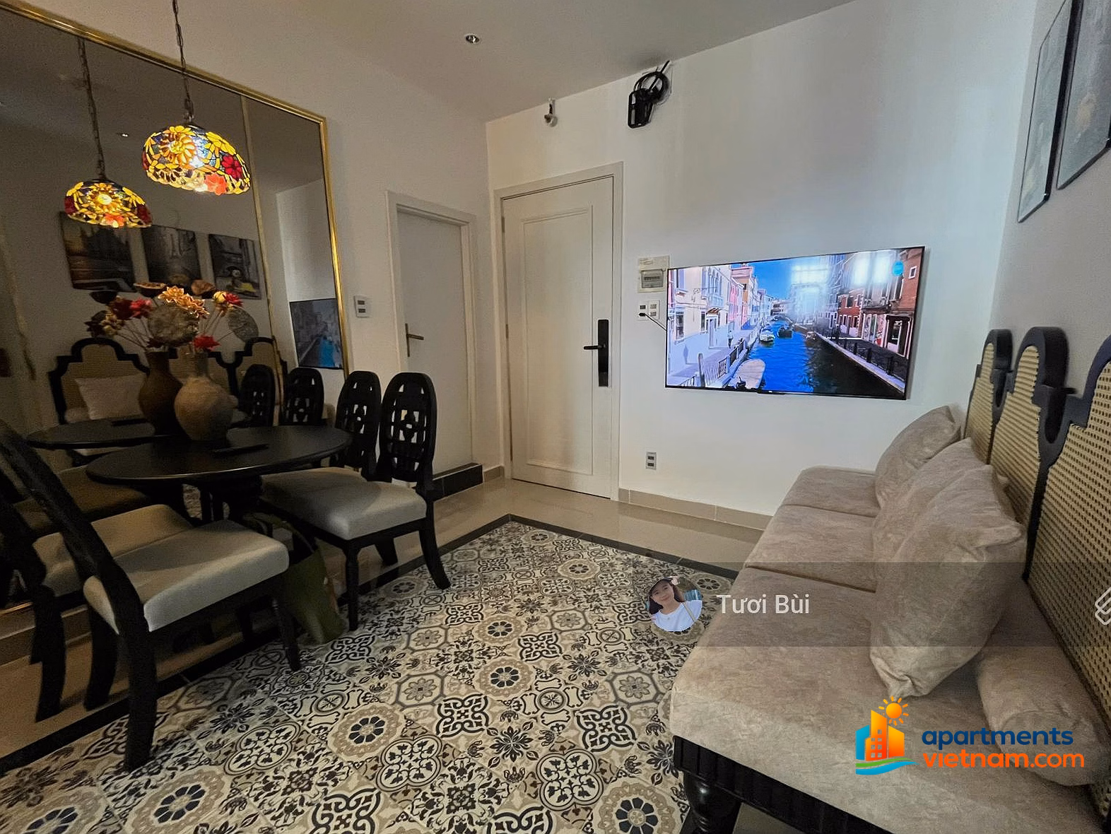 Muong Thanh apartment for sale, area 50m², 2 bedrooms, 60 Tran Phu, near Nha Trang Agarwood tower, price only 3 billion