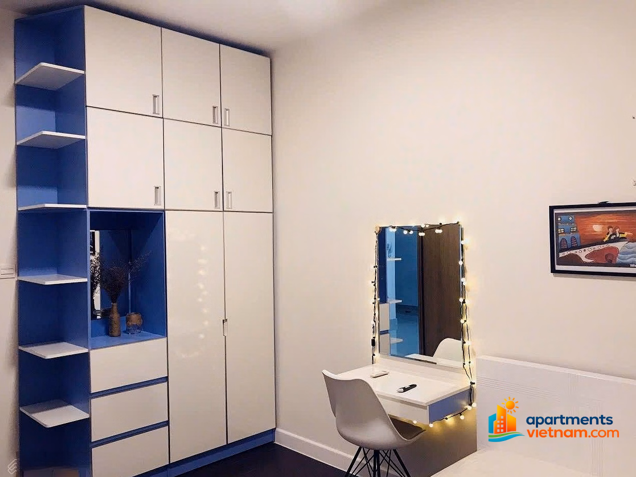 The Sun Avenue Q2 - 3BR apartment for rent 96m2 full of furniture, unique decor, only 25 million VND/month