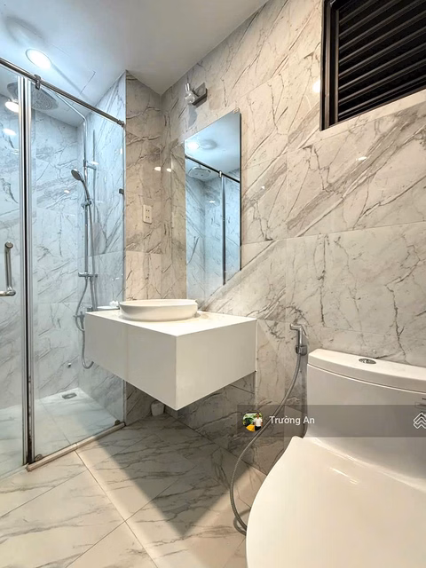 CT2 Phuoc Hai corner apartment, 88m2, 2 bedrooms, 2 bathrooms, modern furniture, Northeast balcony.