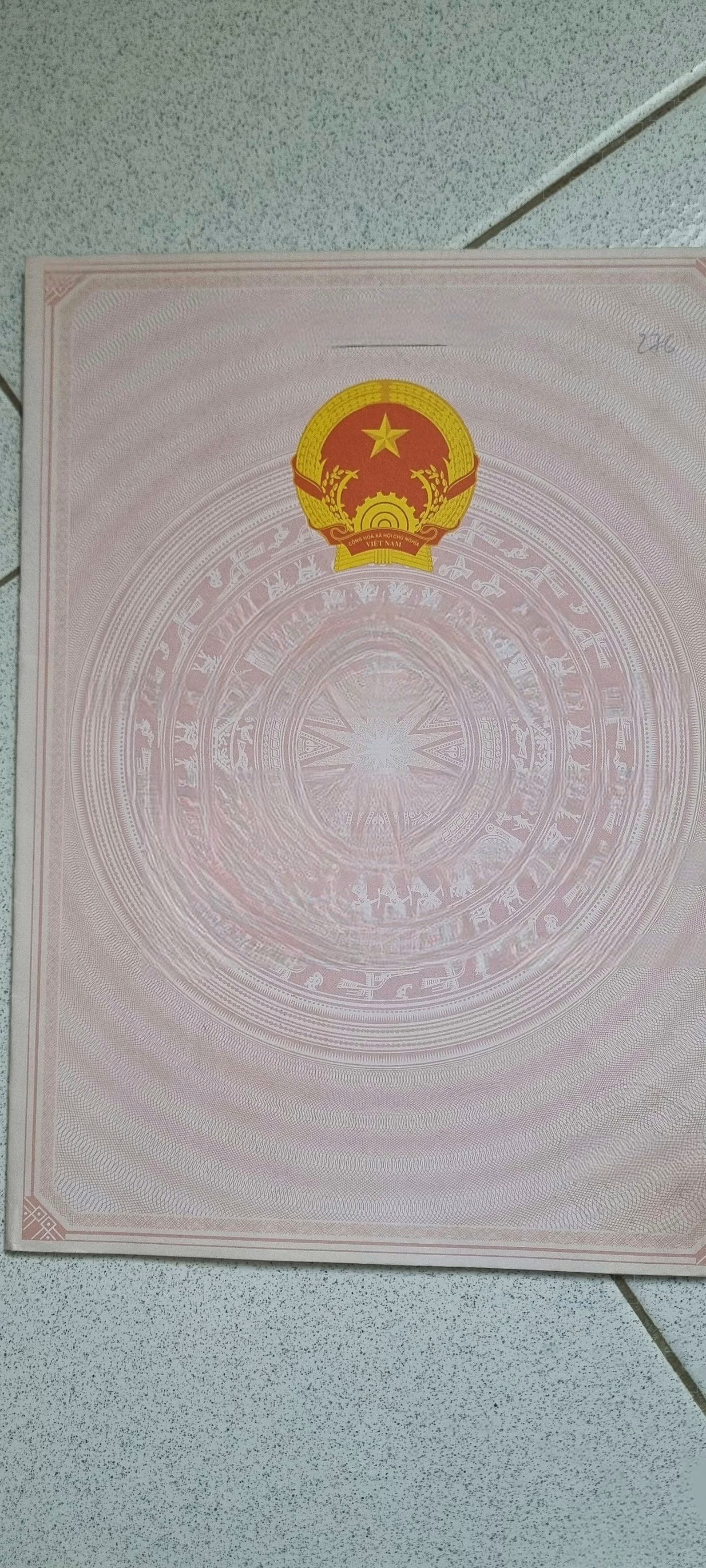 The owner needs to sell land with red book in Thang Dau Village, Phu Cat, Hanoi