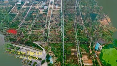 The owner needs to sell land with red book in Thang Dau Village, Phu Cat, Hanoi