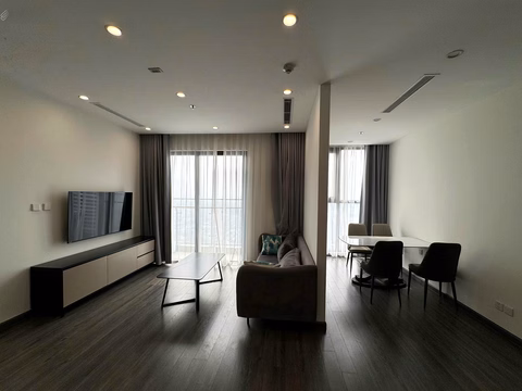 Tonkin - Vinhomes Smart City 2 bedrooms + 72m² for rent, fully furnished, price 16 million/month Contact: 0904 109 ***