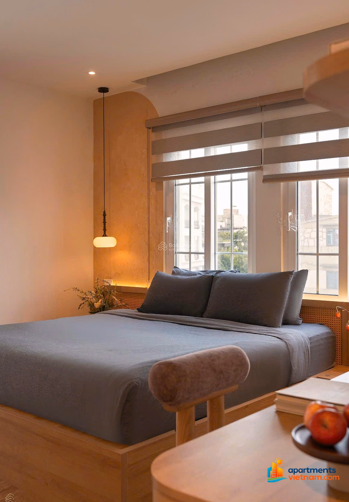 Thao Dien 2 bedroom-3 bedroom luxury apartment for rent, beautiful new Japanese furniture, free Internet, immediate occupancy