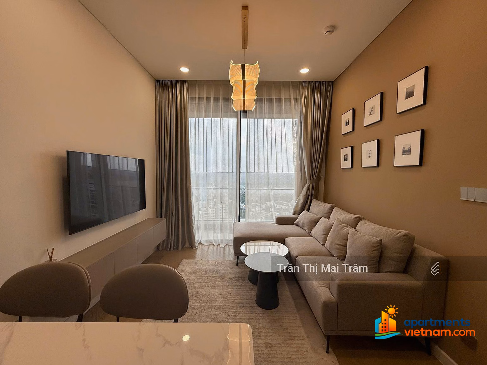 Buy and rent Lumiere Riverside Thao Dien 2 bedrooms Full NT 13.5 billion including fees