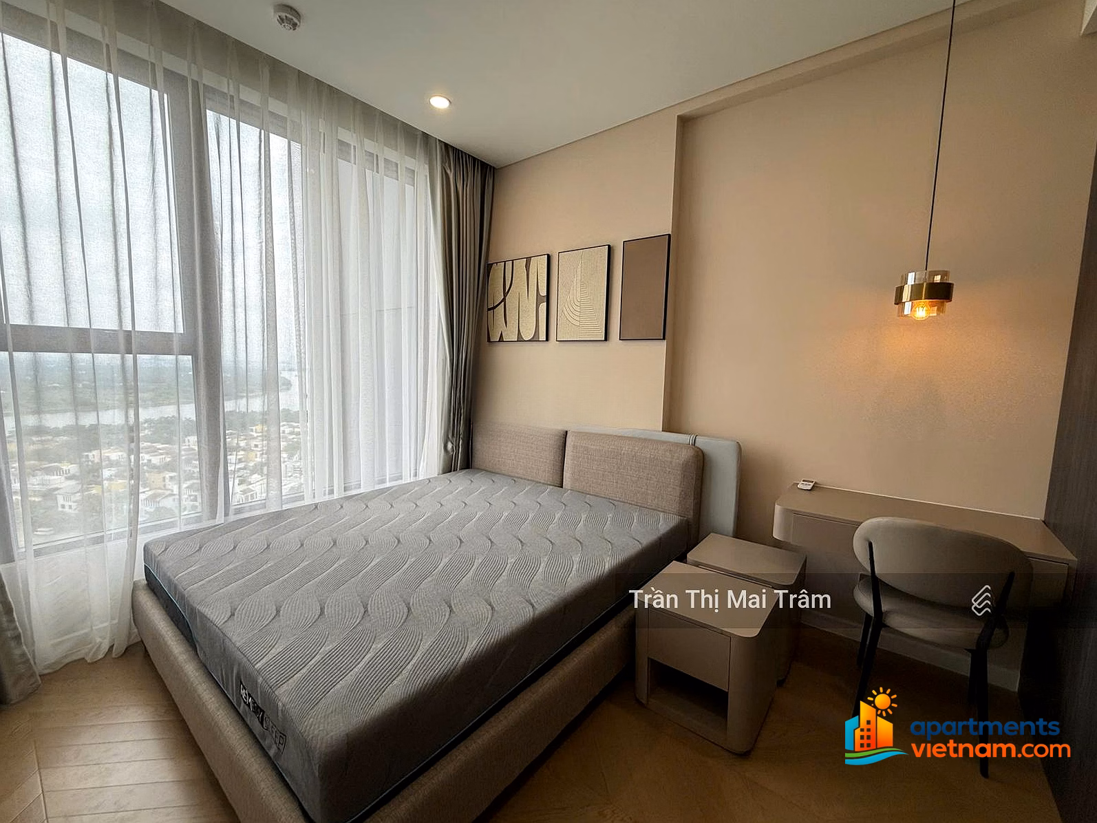 Buy and rent Lumiere Riverside Thao Dien 2 bedrooms Full NT 13.5 billion including fees