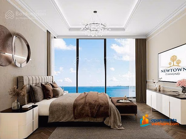 Sea-View 2BR Apartment 84m² at Newtown Diamond Da Nang – Only 5.8 Billion VND – High-End Finish – Rental Yield 35M/month