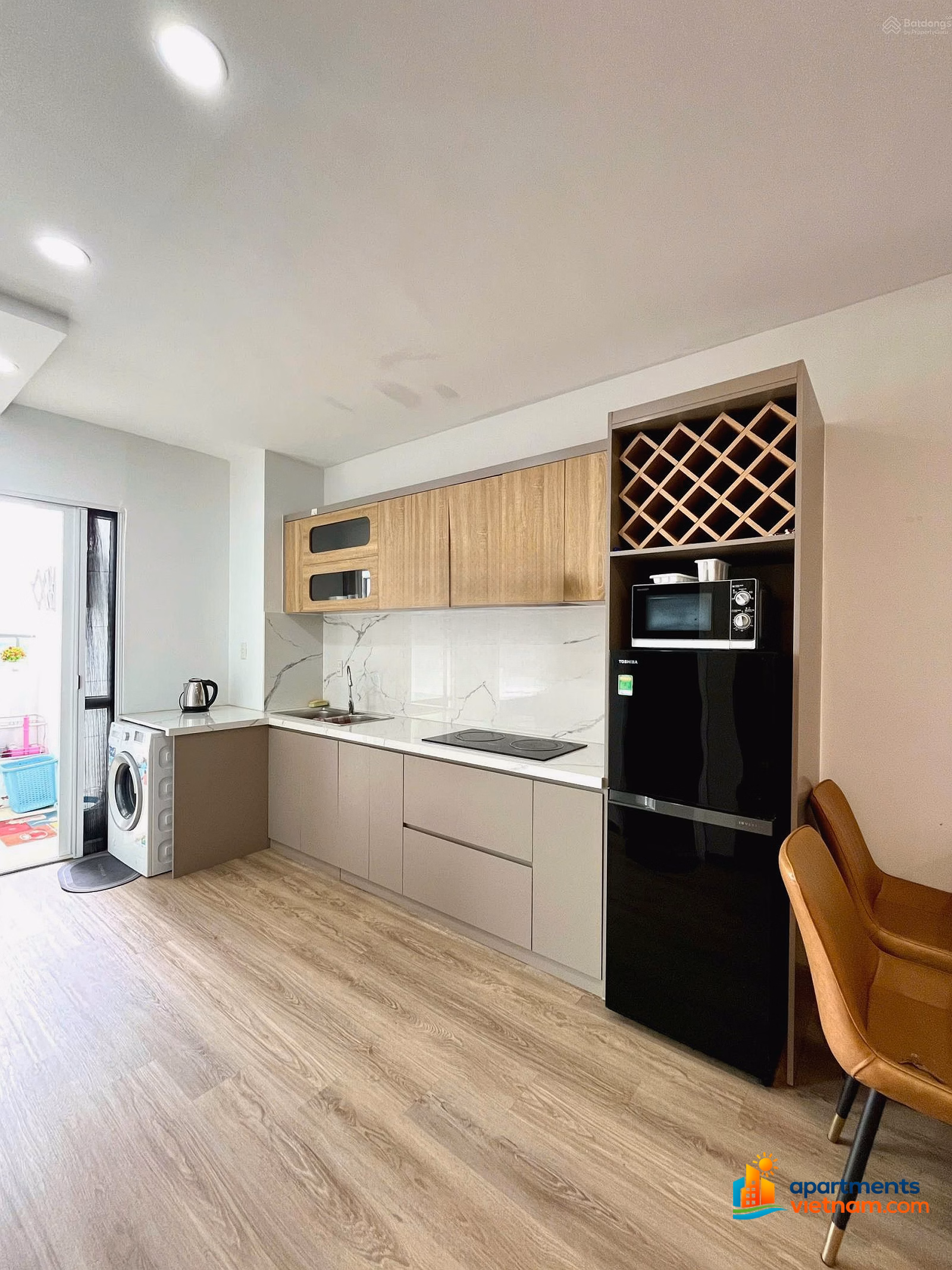 Selling a 2-bedroom apartment with river view, low floor, Muong Thanh apartment building, 04 Tran Phu Khanh Hoa, good price