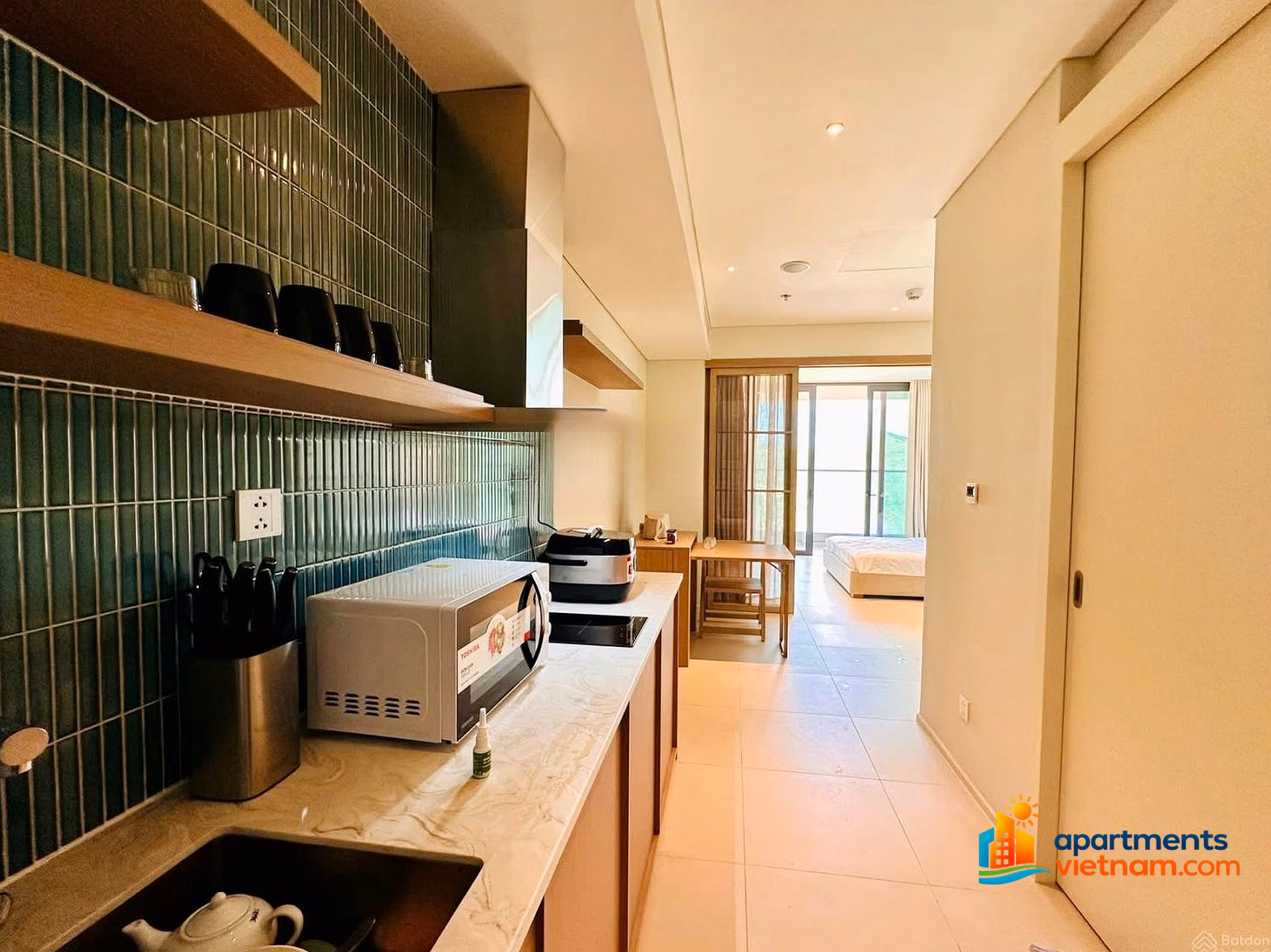 Selling Paramount Nha Trang Luxury Beach View Apartment 40m2 Price 3.7 billion VND
