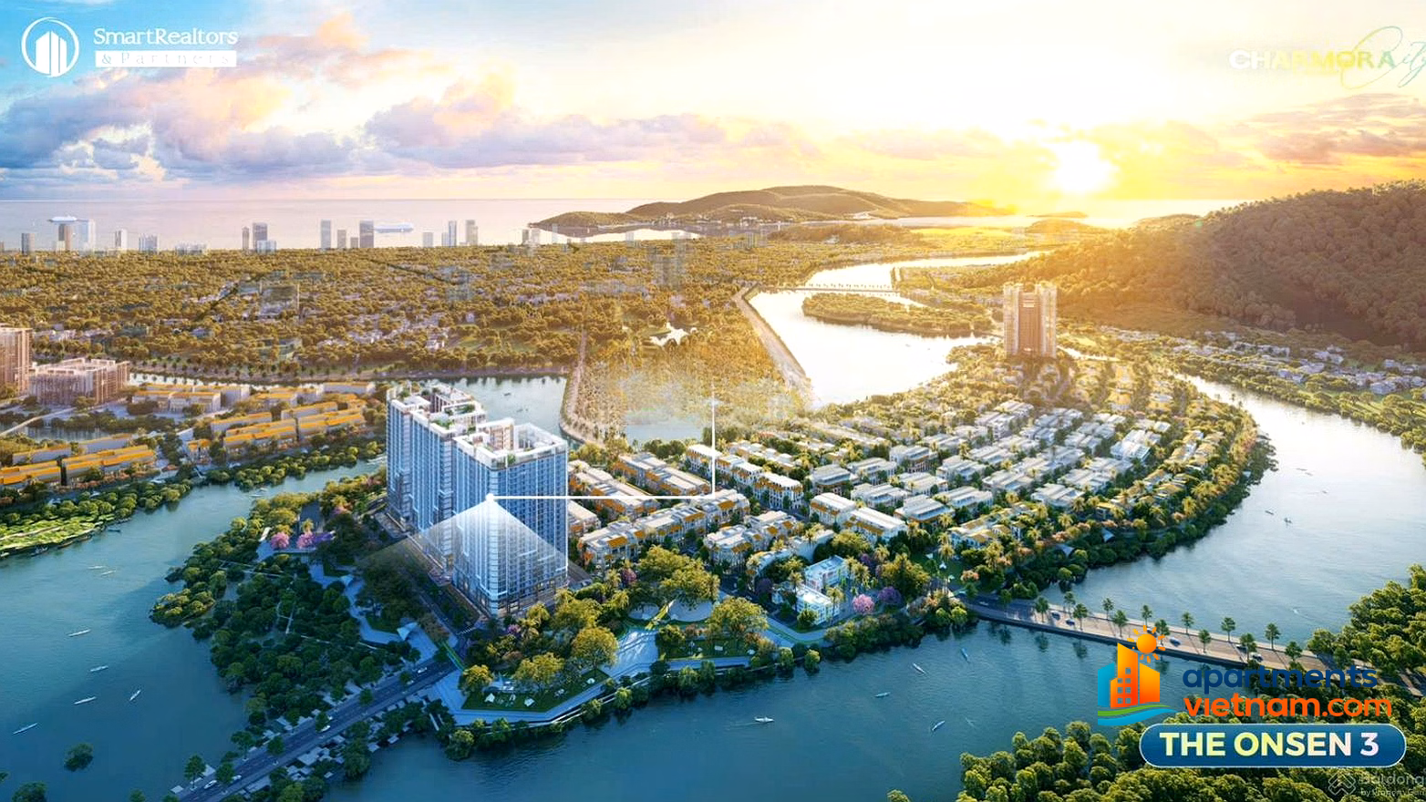 2 bedroom view of fireworks for life - view of Quan Truong river