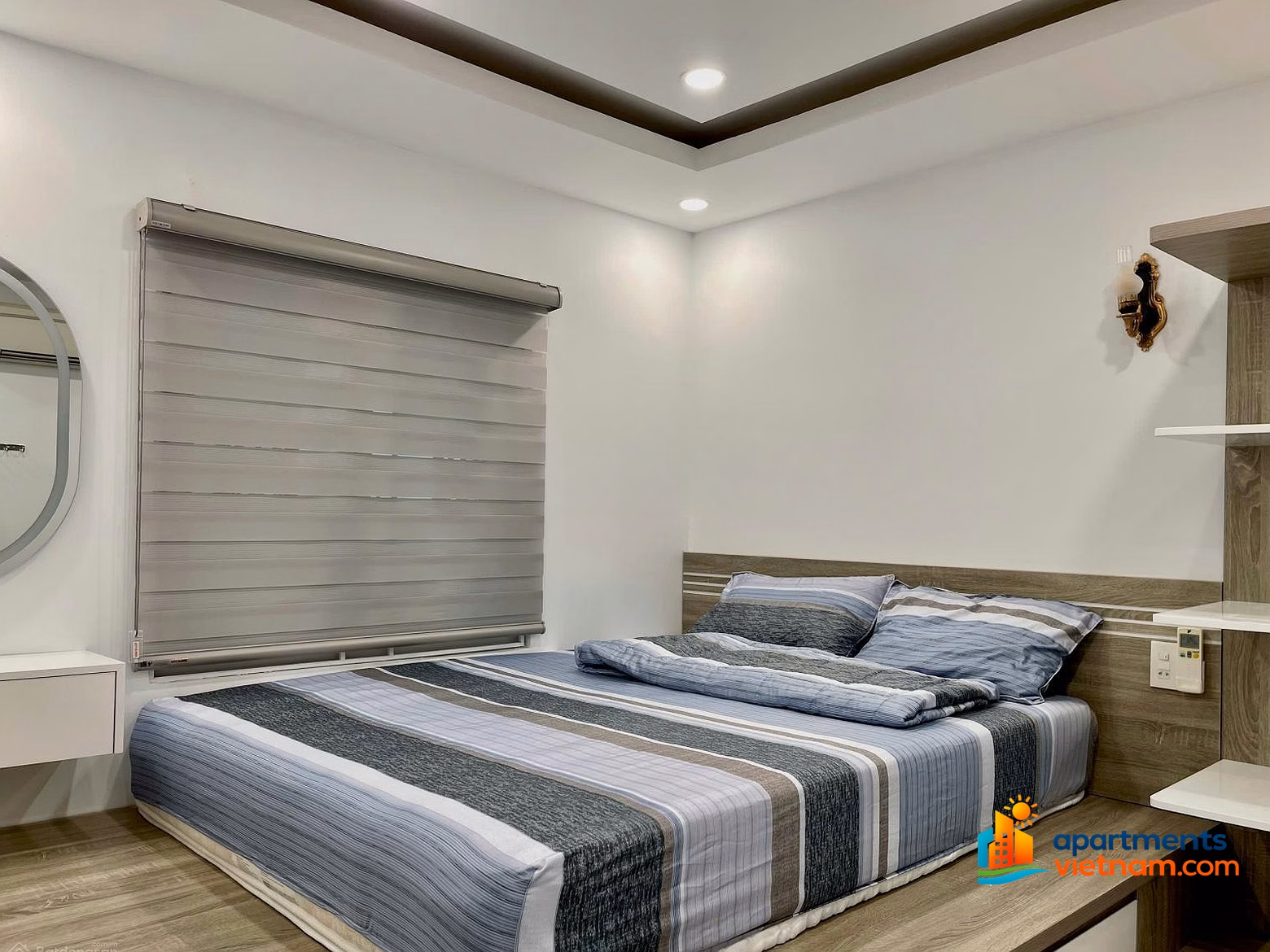 Apartment for rent with sea view at Muong Thanh 60 Tran Phu