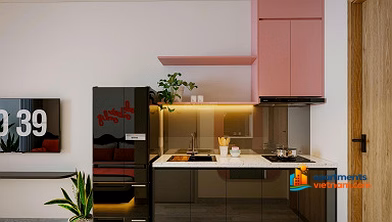 Apartment facing the Han River, 100% new, high-class furniture
