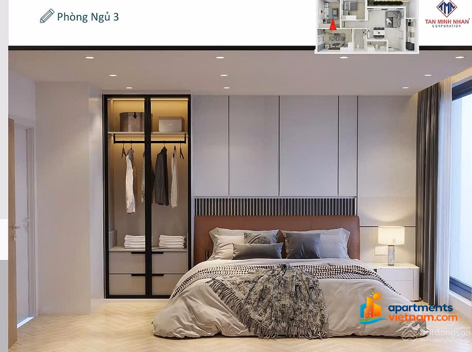 Sun Cosmo P2 apartment, direct river view, 100% new, high-class furniture