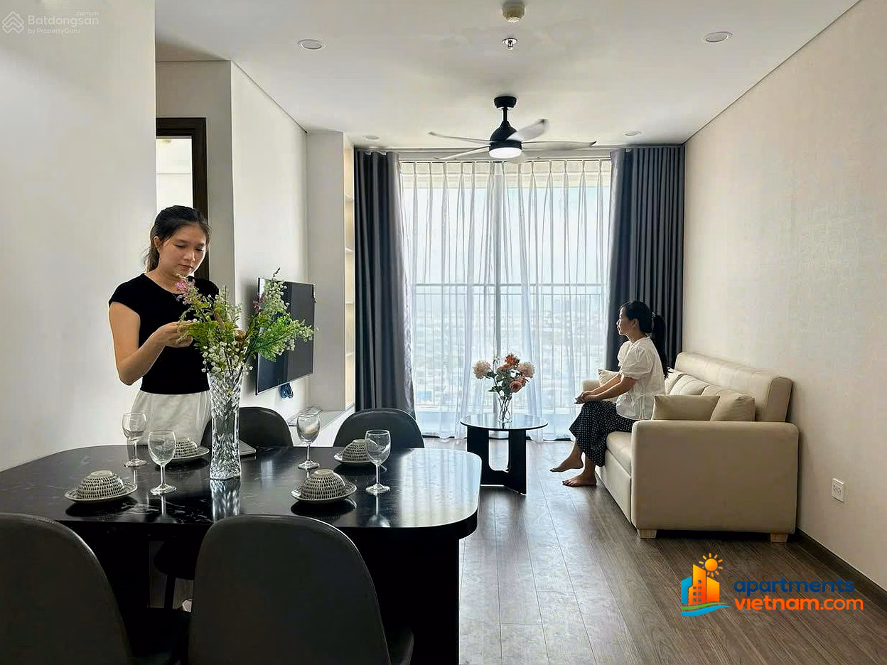 FPT Plaza 3-bedroom apartment for rent, 3 corner units, area 80m², 18 million/month
