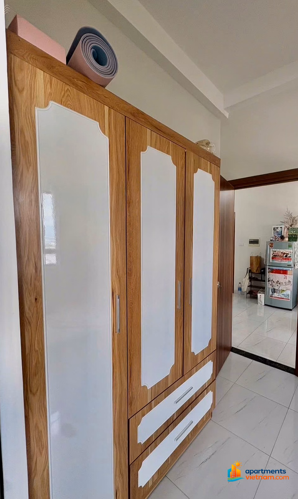 Owner for rent new apartment keeng SSH07 Ha Quang High floor with city + river view - fully furnished