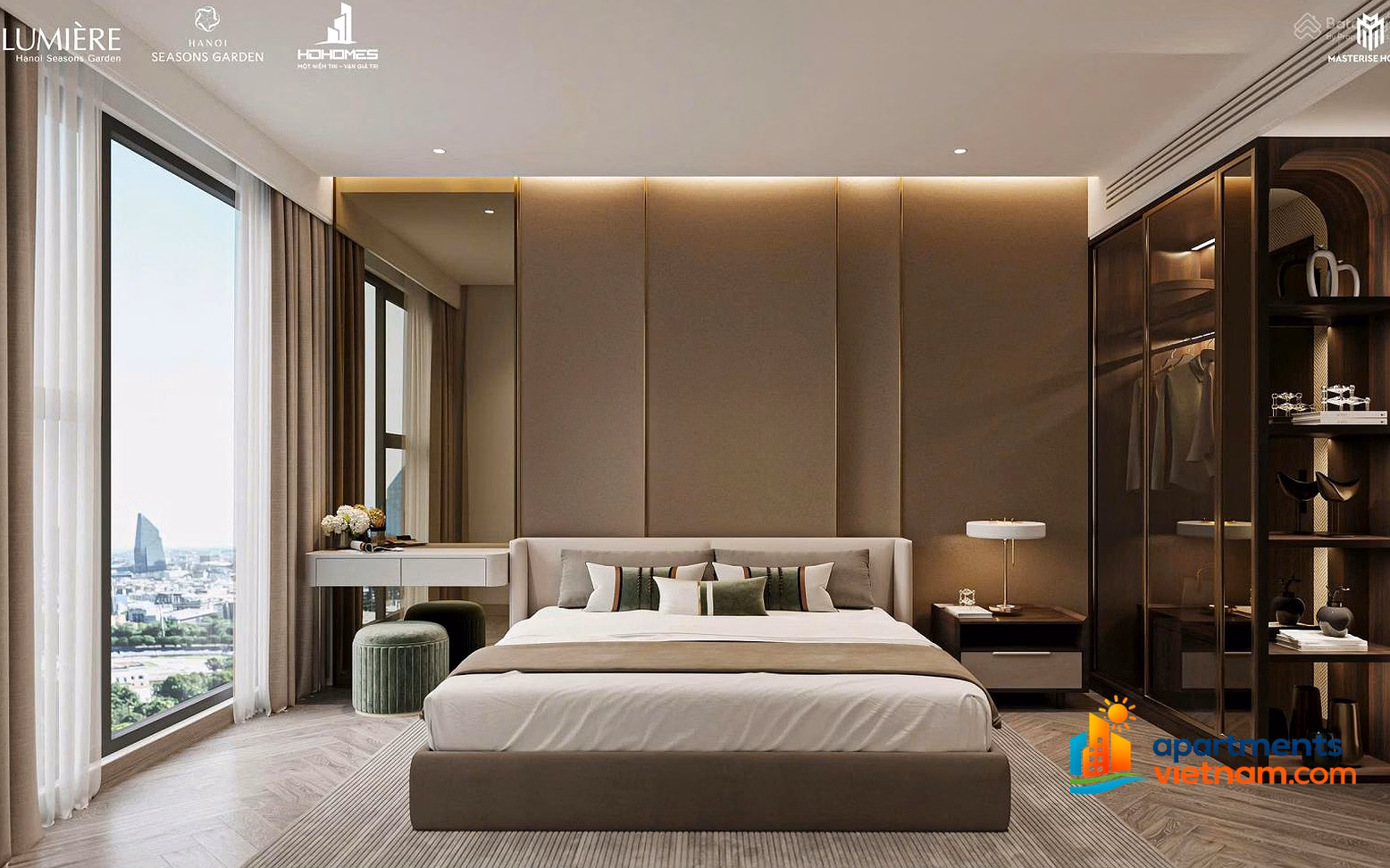 Fund of 8 beautiful Hanoi Seasons Garden apartments - best price, deposit up to 19.8%, loan LS0% for 36 months, deposit 500 million