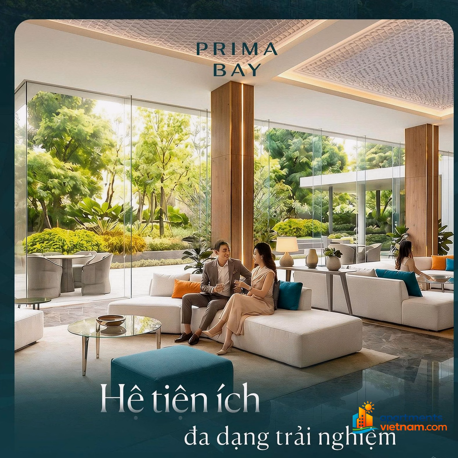 Selling studio beach apartment in Ha Long Prima Bay, long term, full price 1.3 billion (capital only 500 million)
