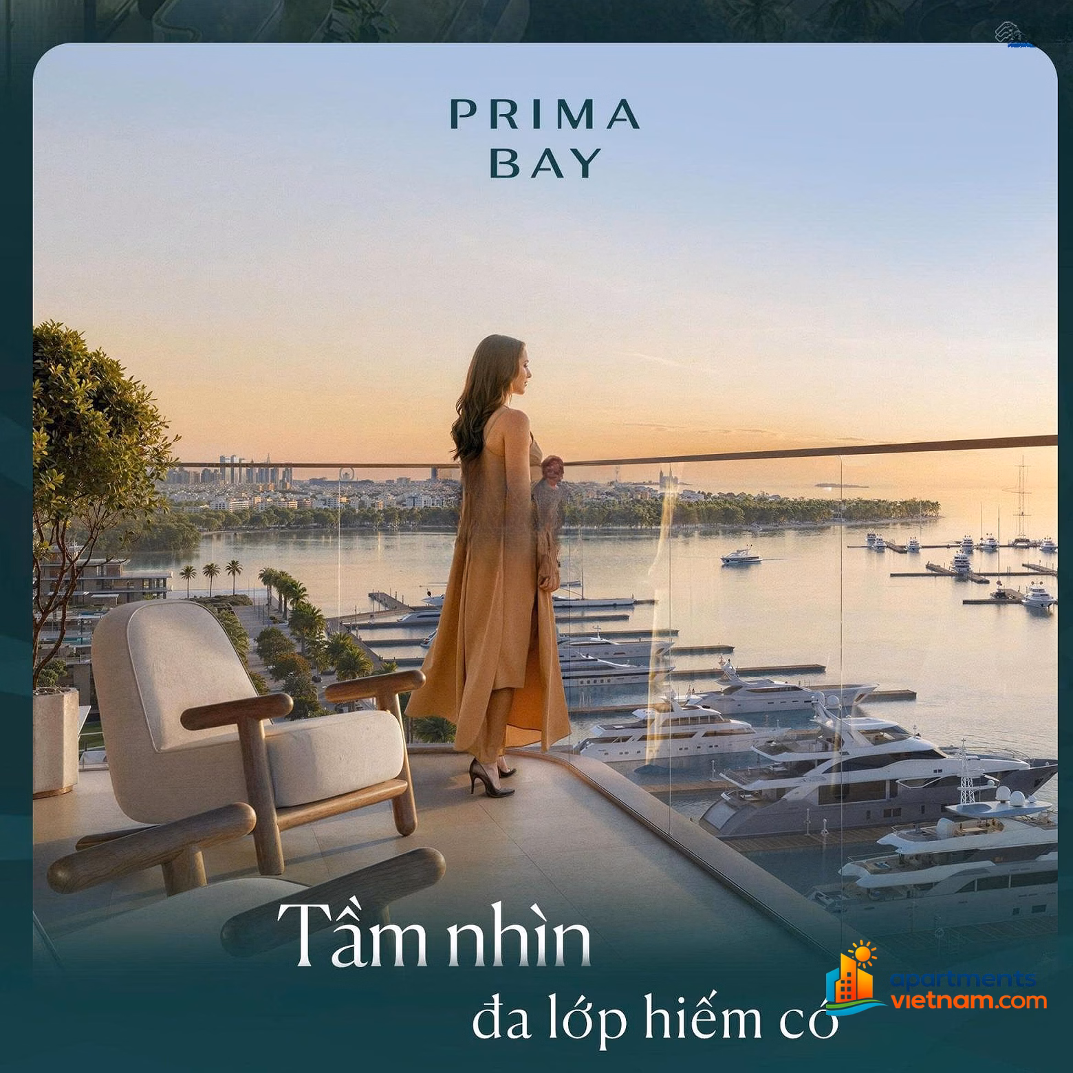 Selling studio beach apartment in Ha Long Prima Bay, long term, full price 1.3 billion (capital only 500 million)