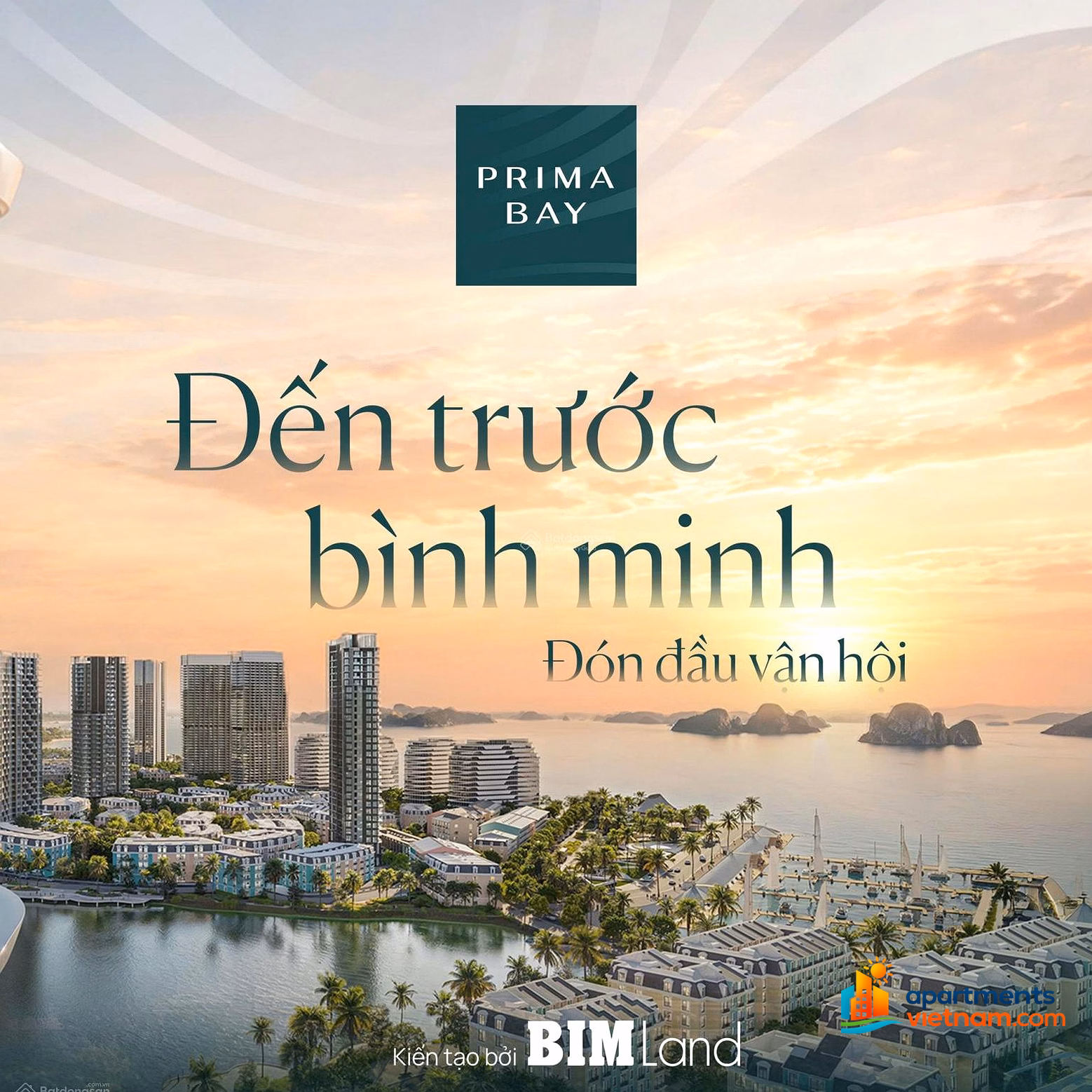 Prima Bay Ha Long 2-bedroom apartment for sale, area 59m, beautiful view, area 59m2, long-term land use, price only 2.78 billion