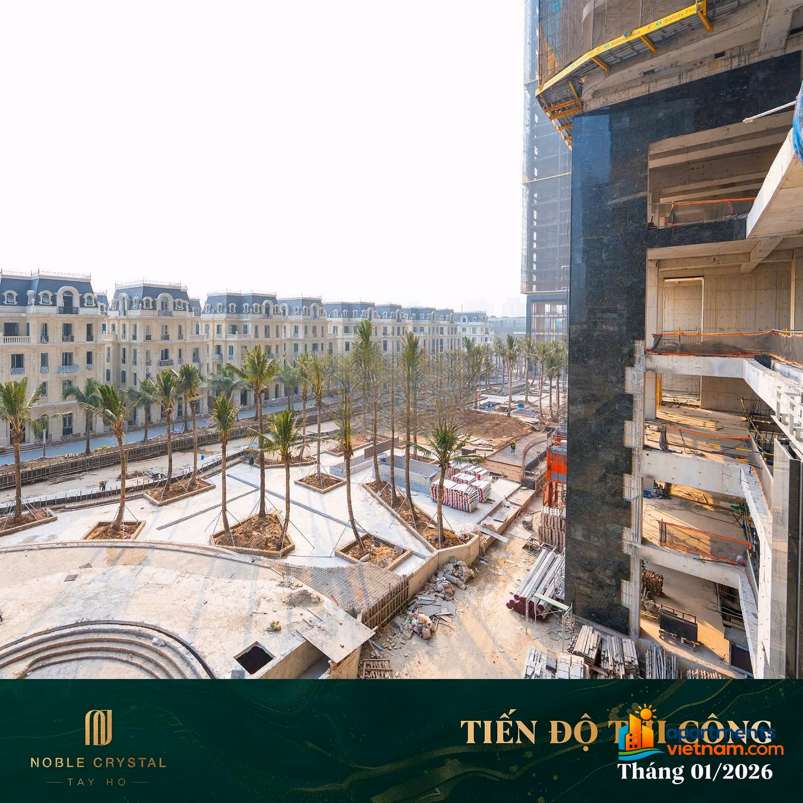 Duplex Ciputra Tay Ho core apartment priced from 170 million/m2 - With garden, swimming pool - Receiving house in June 2027